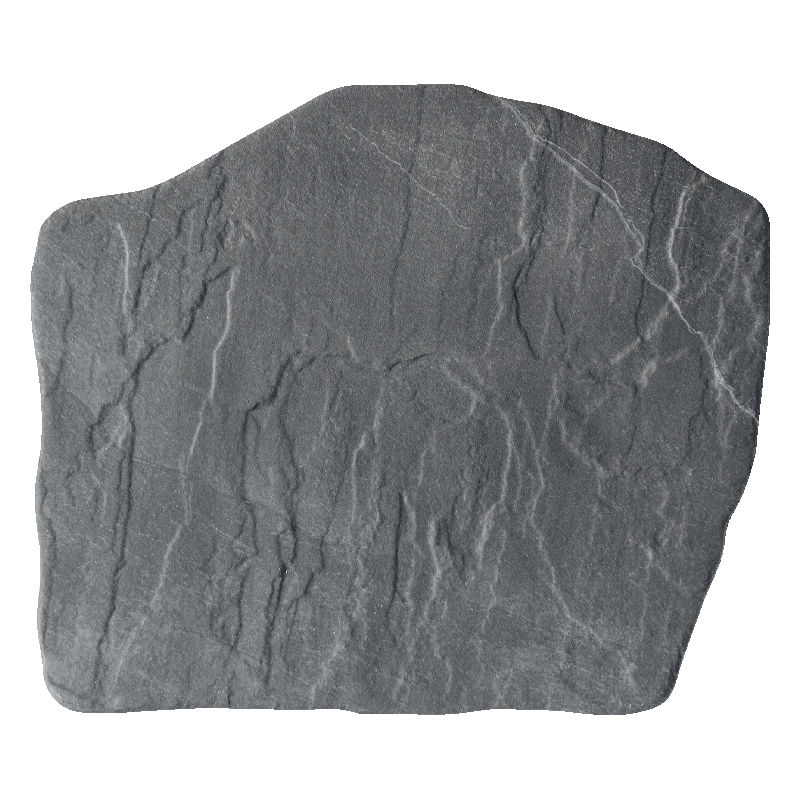 Ash Black Porcelain Stepping Stones (West & East)