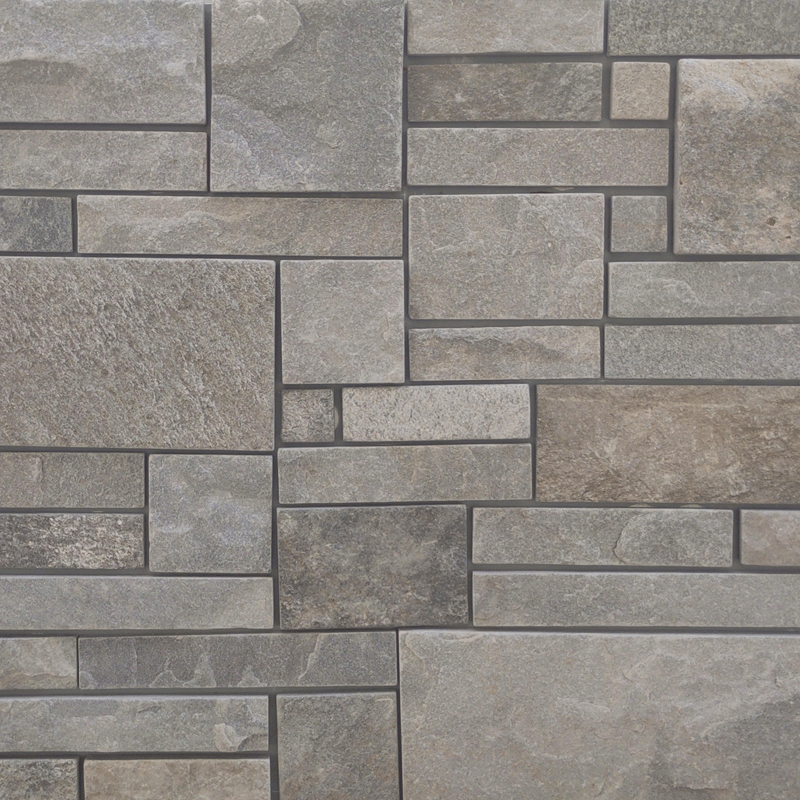 Thin Veneer Ashlar - Steel Quartz (West & East)